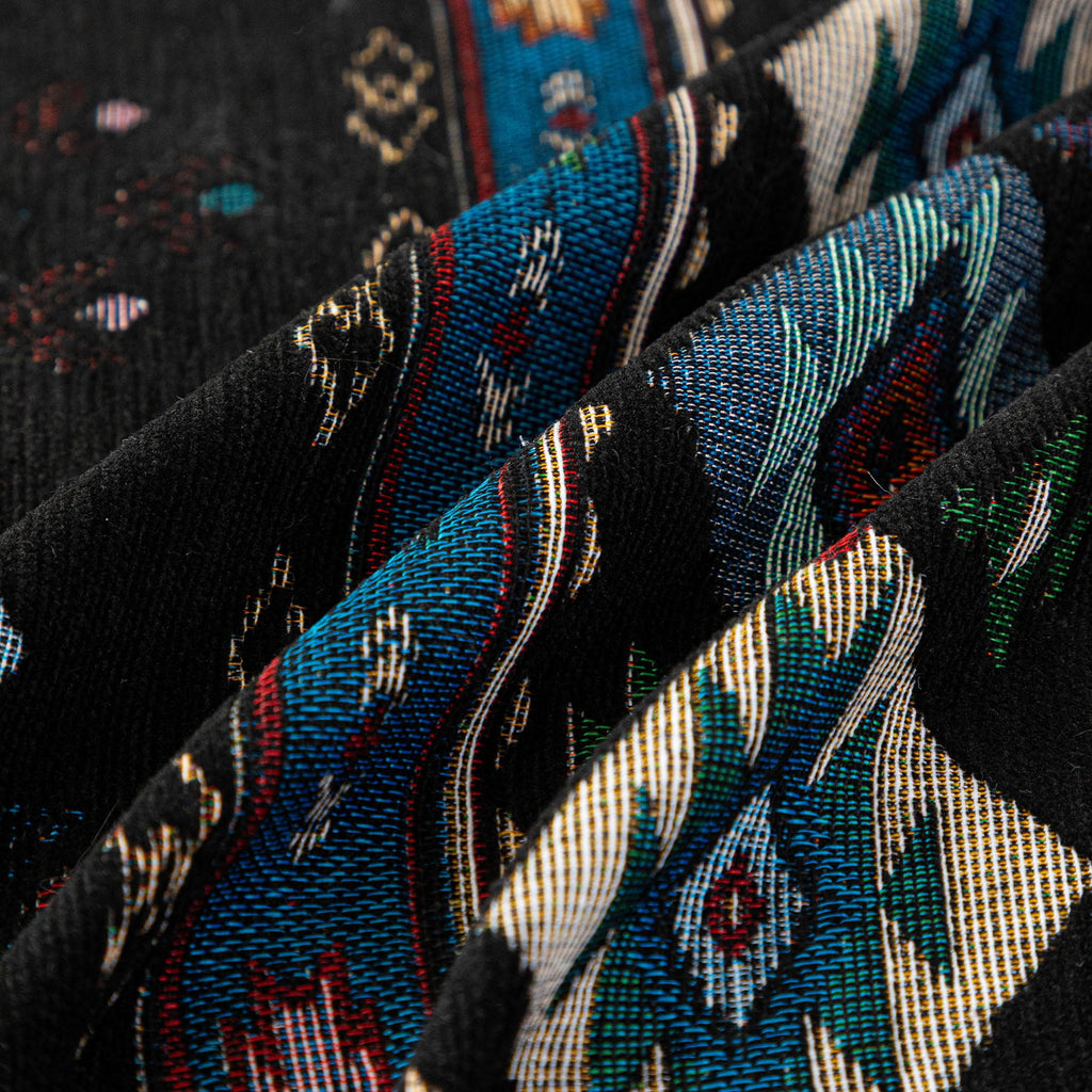 Southwestern Boho Woven Tribal Sofa Cover Blanket, Rustic Farmhouse Couch Throw Cover