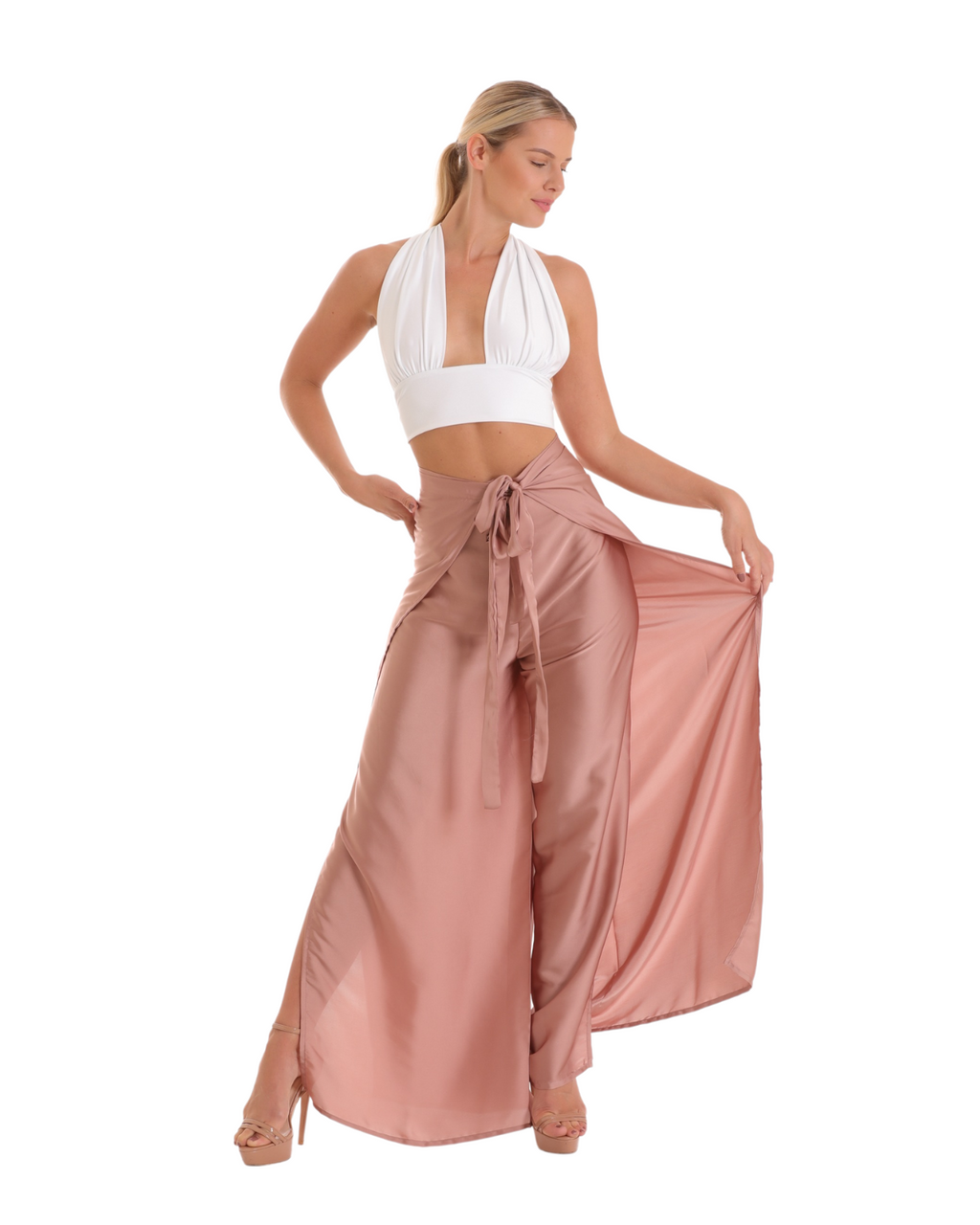 Pant to Jumpsuit - Satin