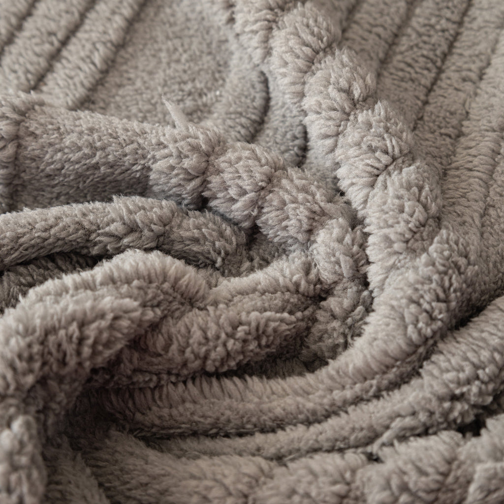 Luxury Oversized Soft Plush L Shape Couch Cover Sofa Throw Cover, Extra Large Blanket to Cover Couch