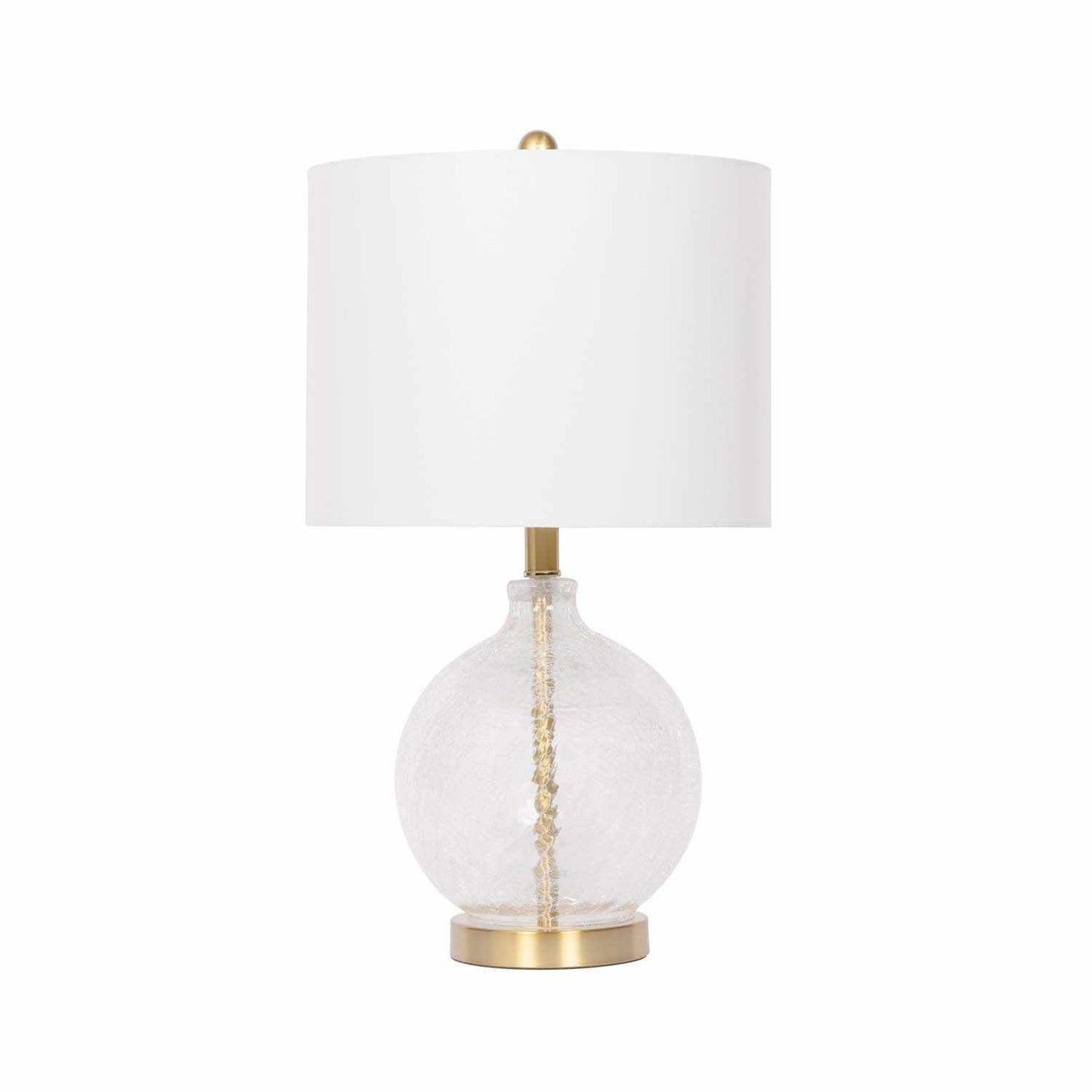 Ciel Contemporary Glass Textured Table Lamp