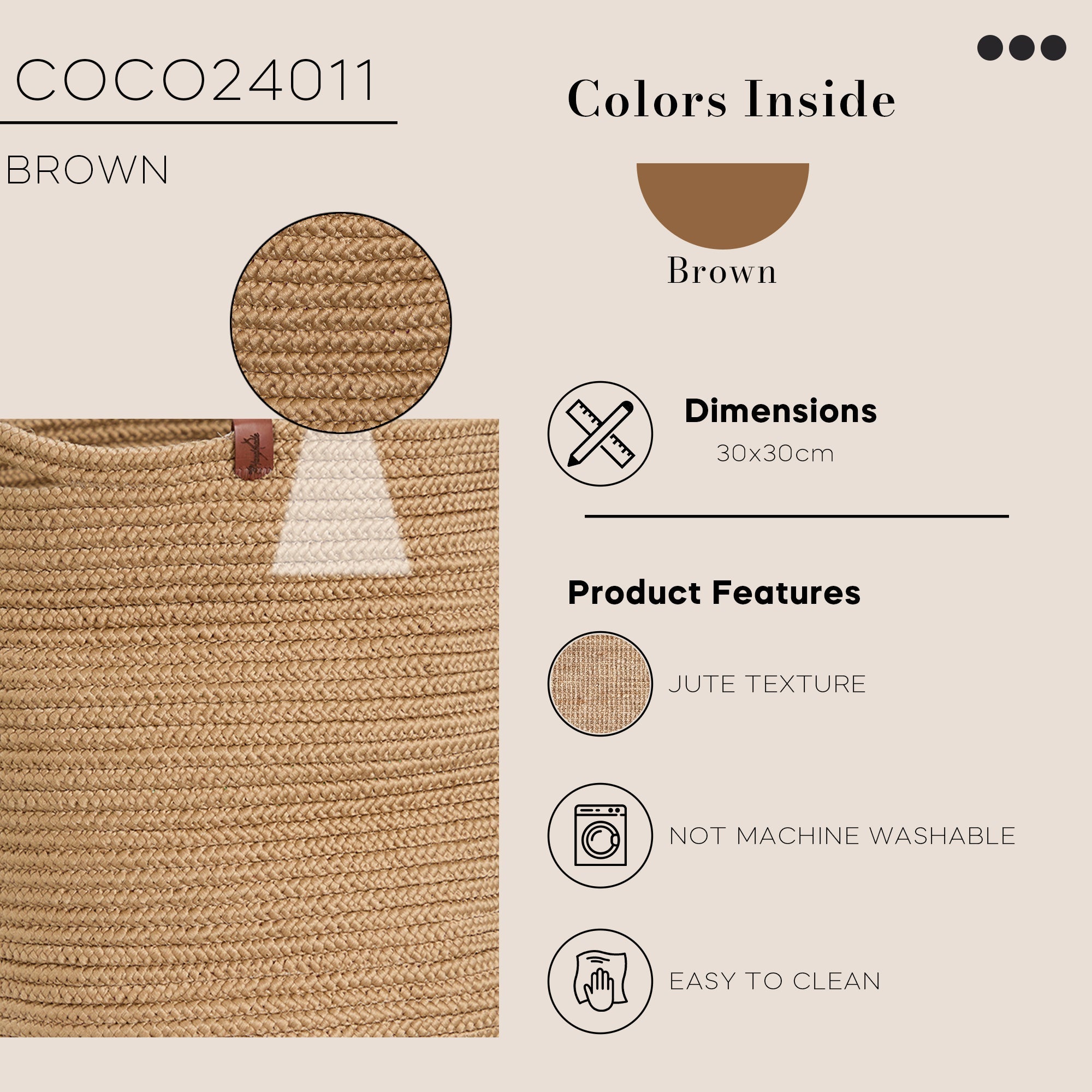 Ganges Jute Basket