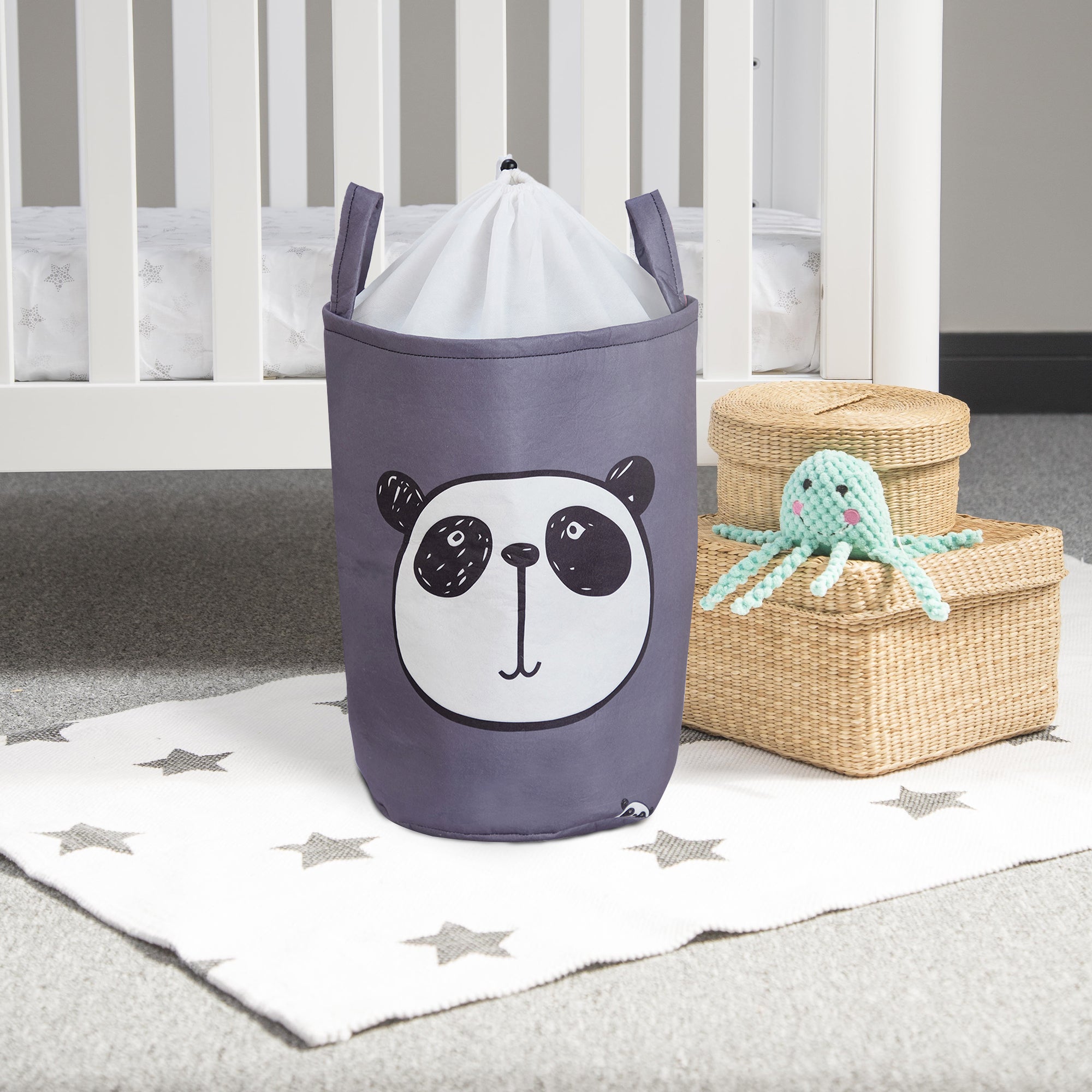 Panda Felt Basket