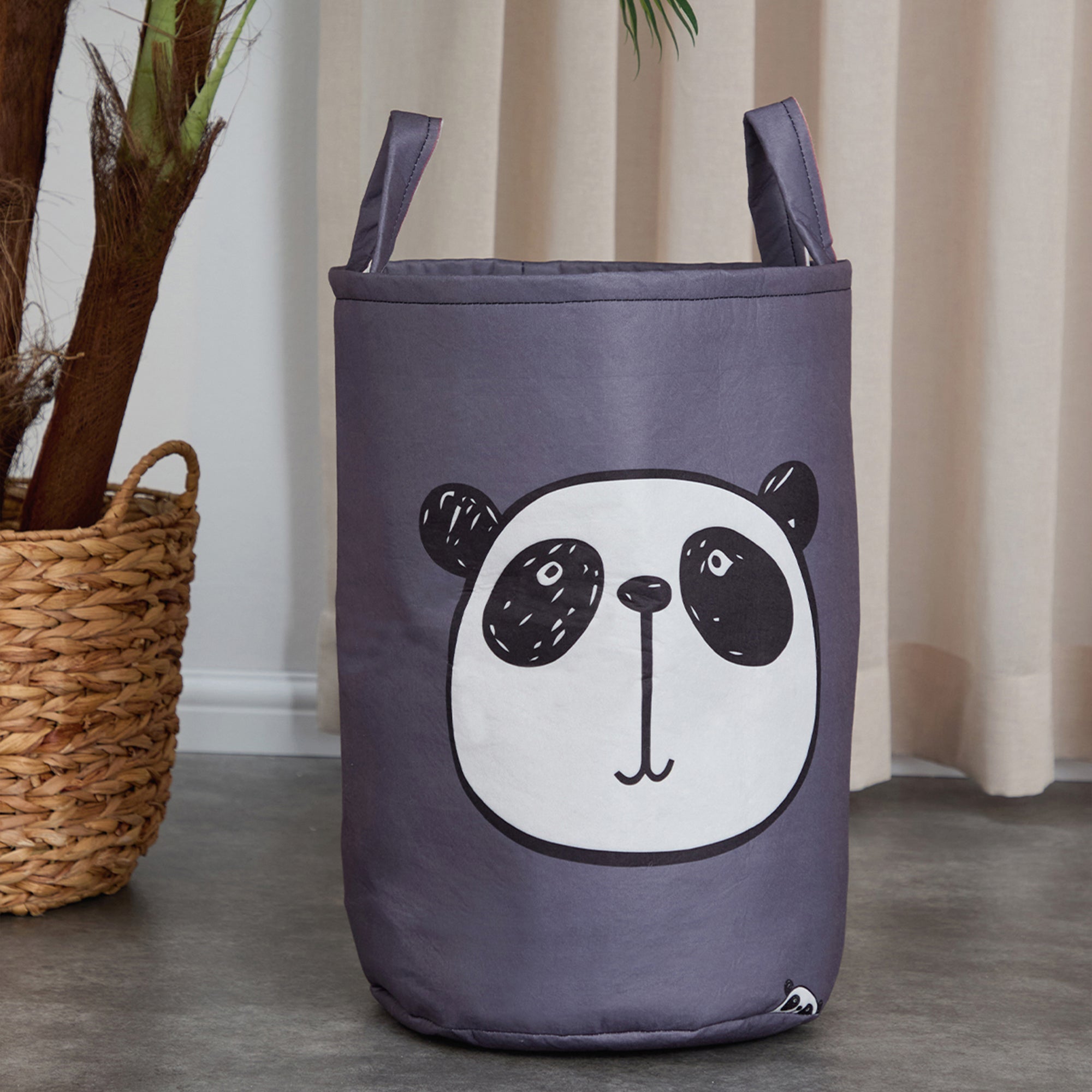 Panda Felt Basket