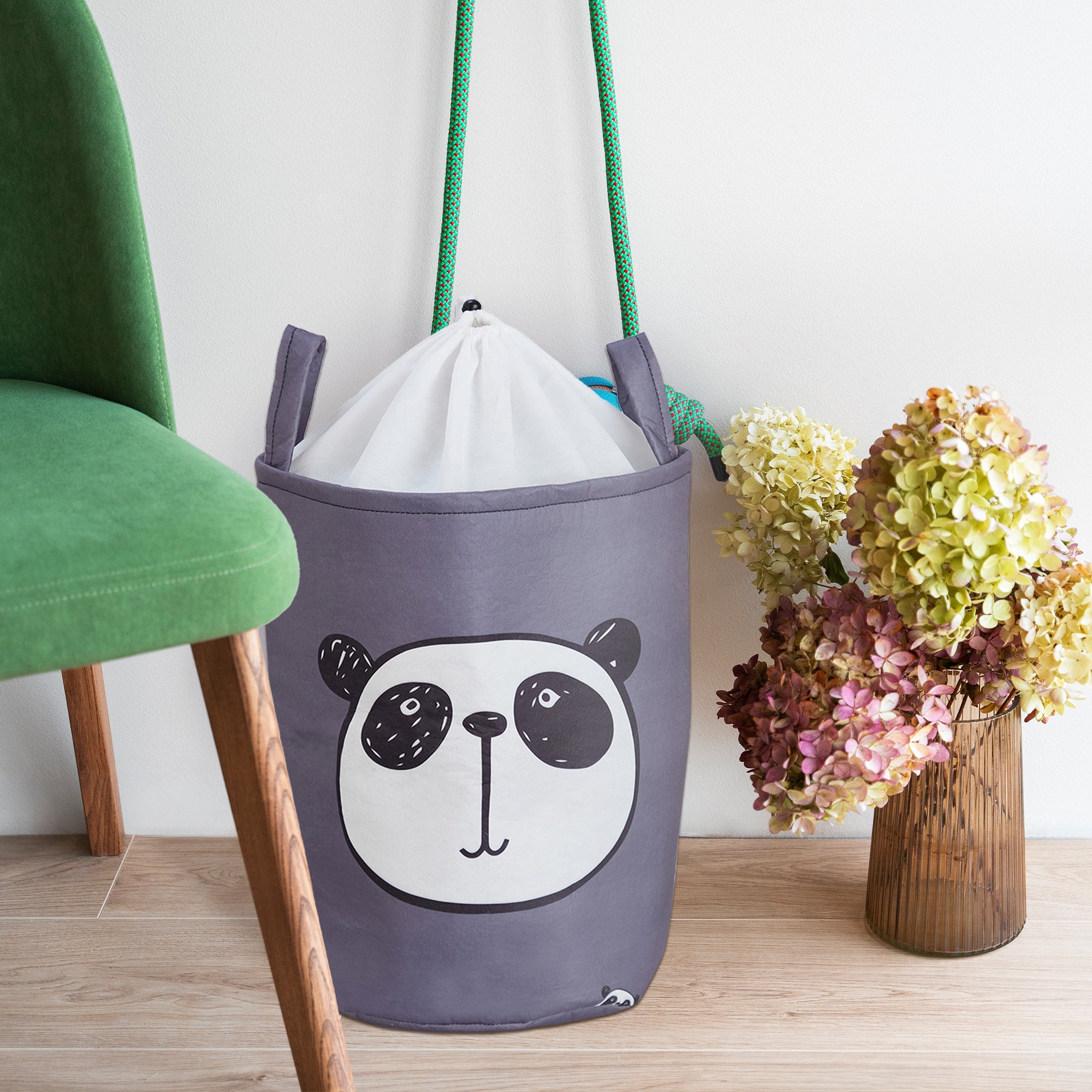 Panda Felt Basket