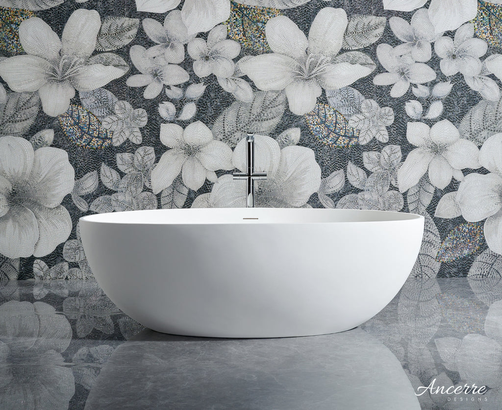 Crestwood Freestanding Solid Surface Bathtub