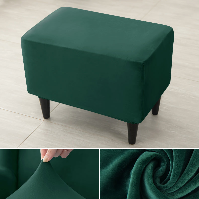 Velvet Wing Chair Cover Stretch Spandex Wingback Chair Cover Elastic Armchair Cover Sofa Covers with Seat Cushion Cover