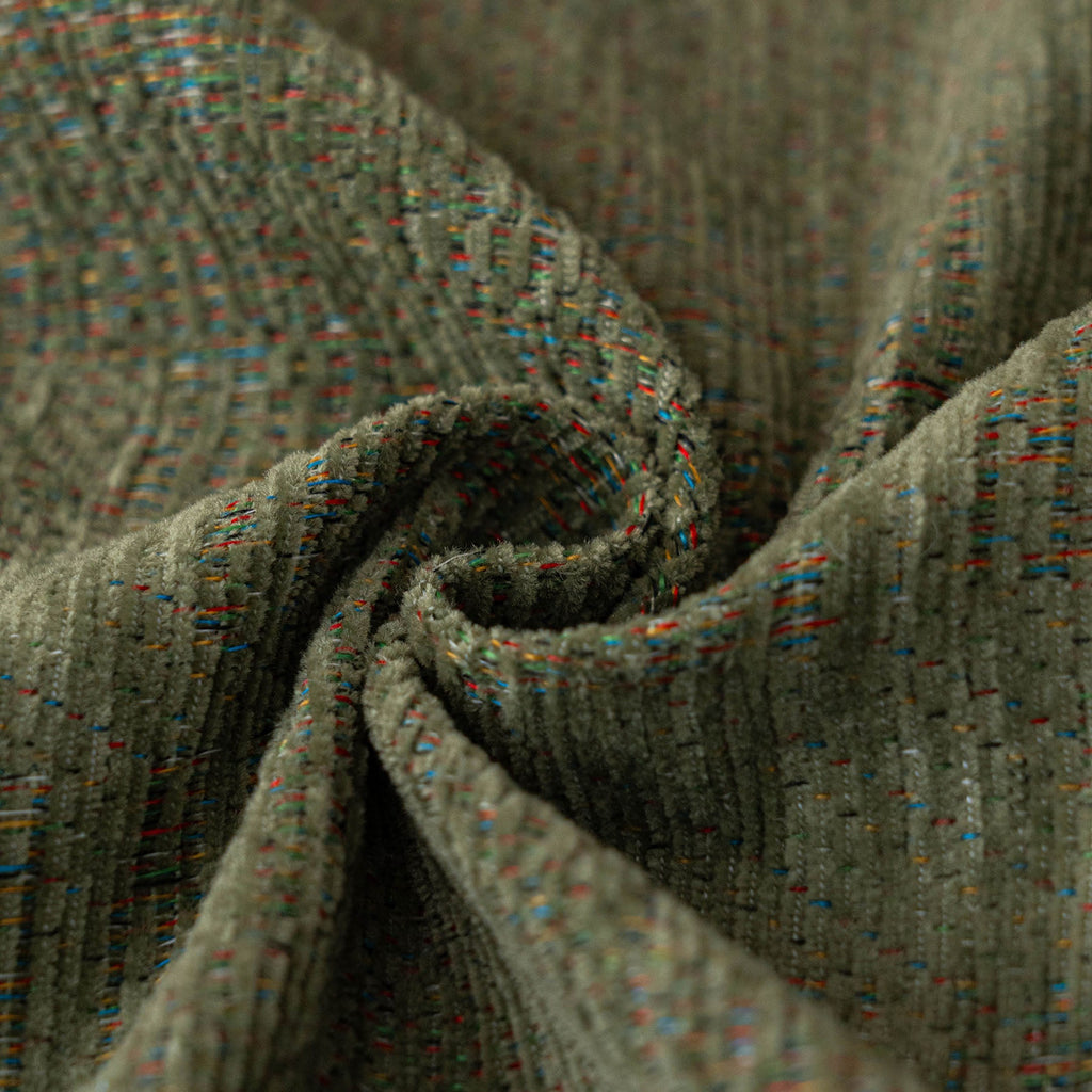Chenille Sofa Cover Throw Blanket, Woven Textured Minimalist Wabi-Sabi Couch Cover