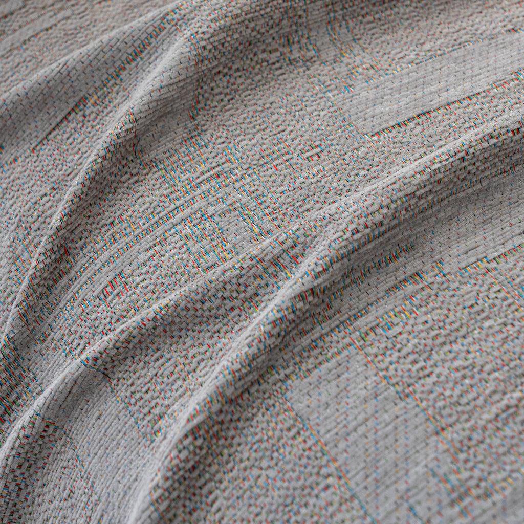 Chenille Sofa Cover Throw Blanket, Woven Textured Minimalist Wabi-Sabi Couch Cover