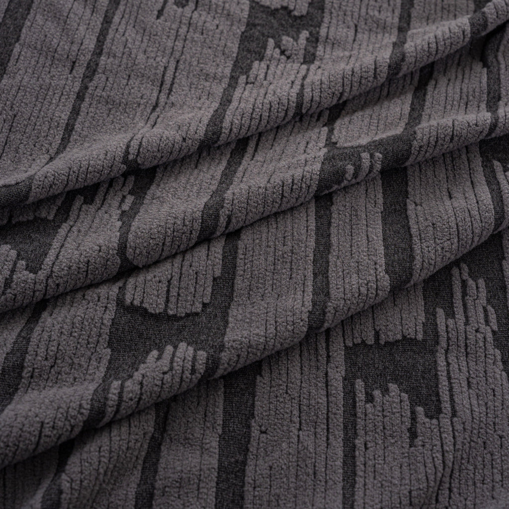 Plush Fleece Stretch Sofa Cover, Super Soft Textured Geometric Couch Slipcover