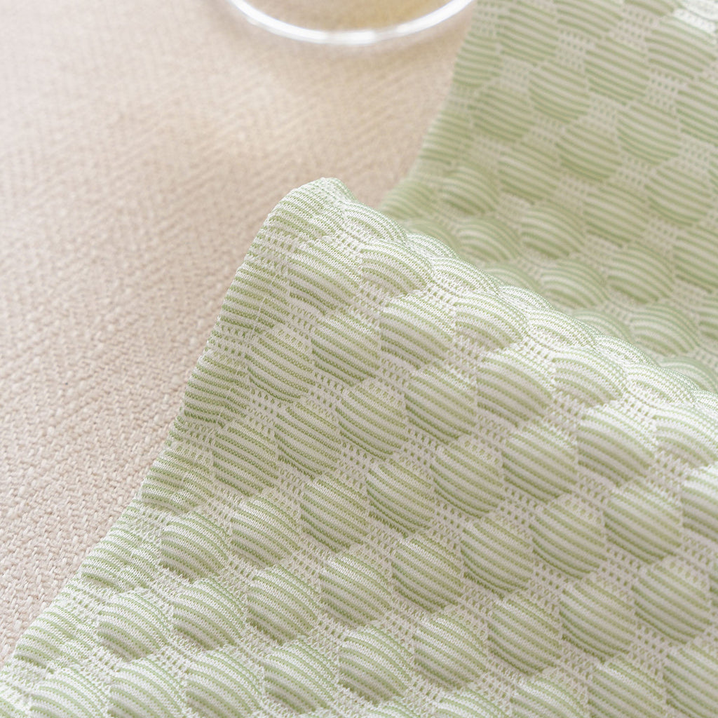 3D Bubble Textured Furniture Protector Throw Cover, Cooling Soft Woven Couch Cover