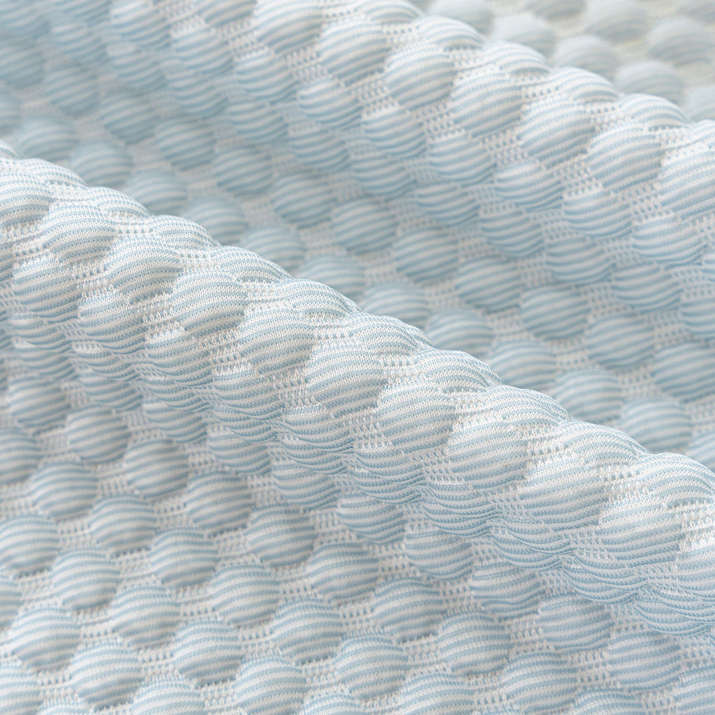 3D Bubble Textured Furniture Protector Throw Cover, Cooling Soft Woven Couch Cover