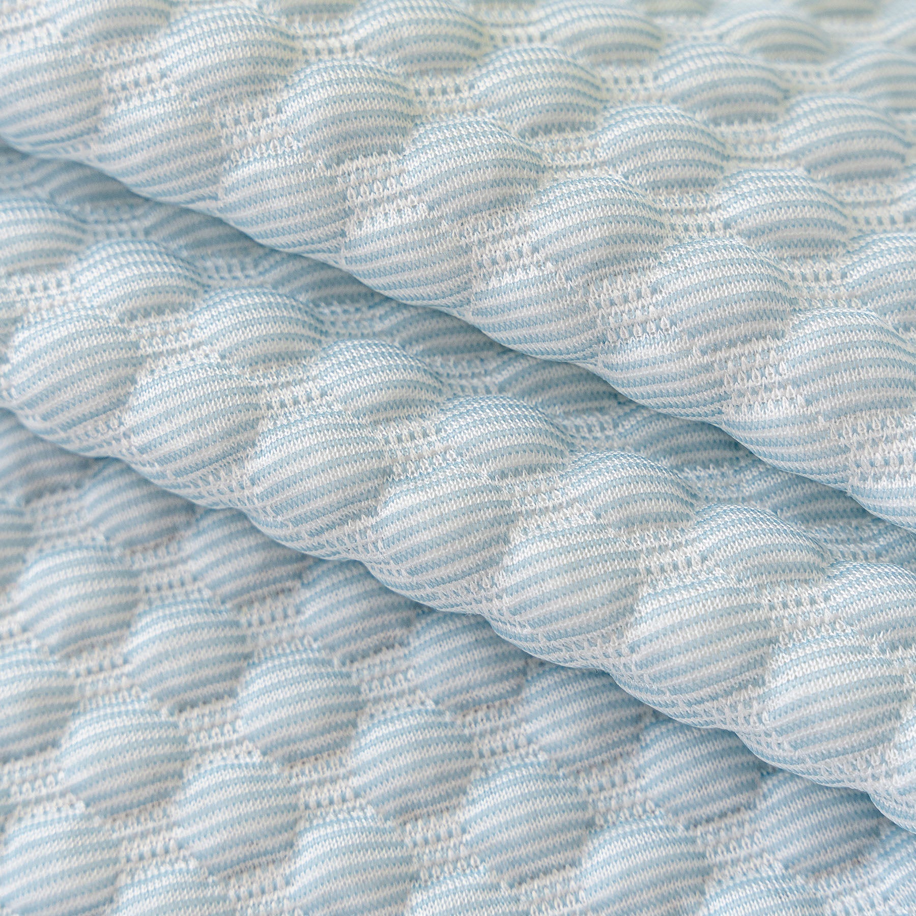 3D Bubble Textured Furniture Protector Throw Cover, Cooling Soft Woven Couch Cover