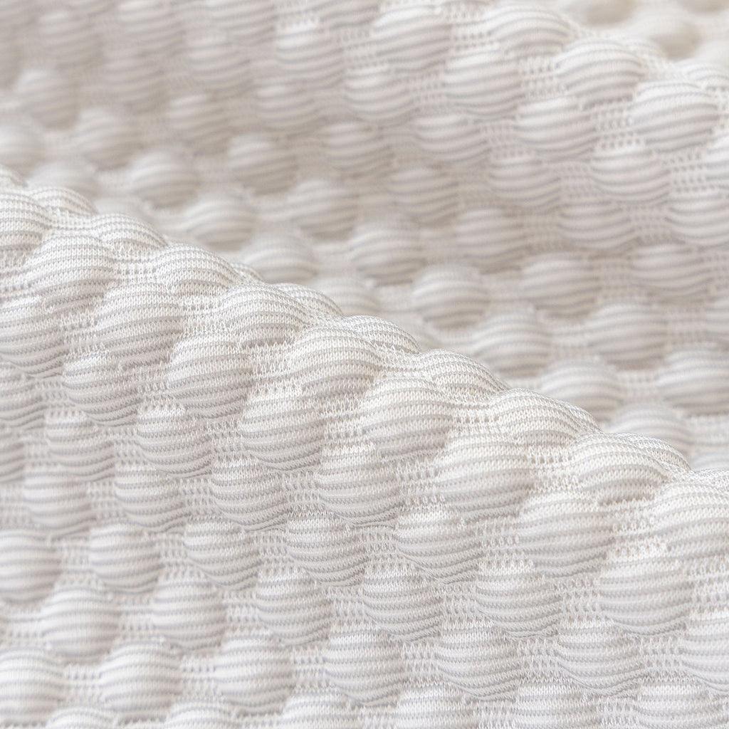 3D Bubble Textured Furniture Protector Throw Cover, Cooling Soft Woven Couch Cover