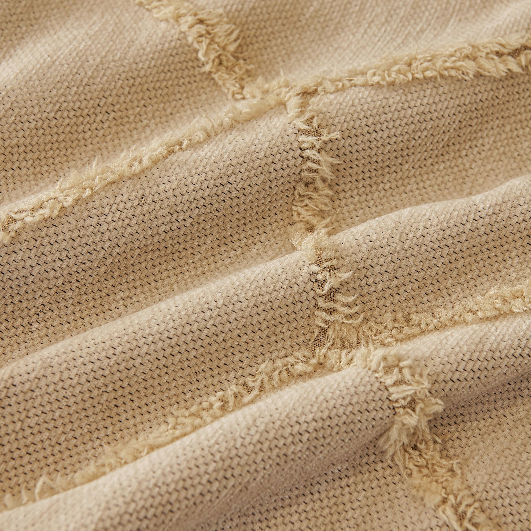 Soft Chenille Sofa Throw Cover, Raised Geometric Texture Furniture Protector Blanket