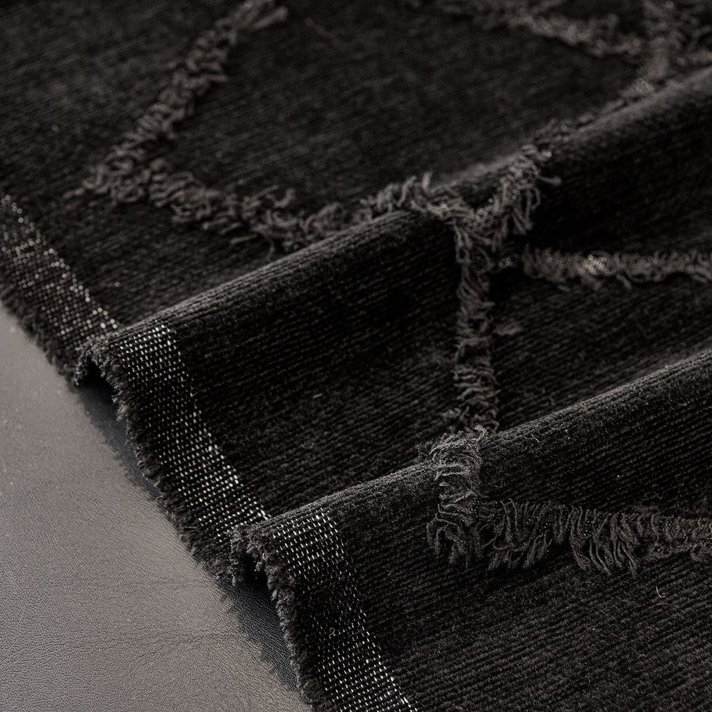 Soft Chenille Sofa Throw Cover, Raised Geometric Texture Furniture Protector Blanket