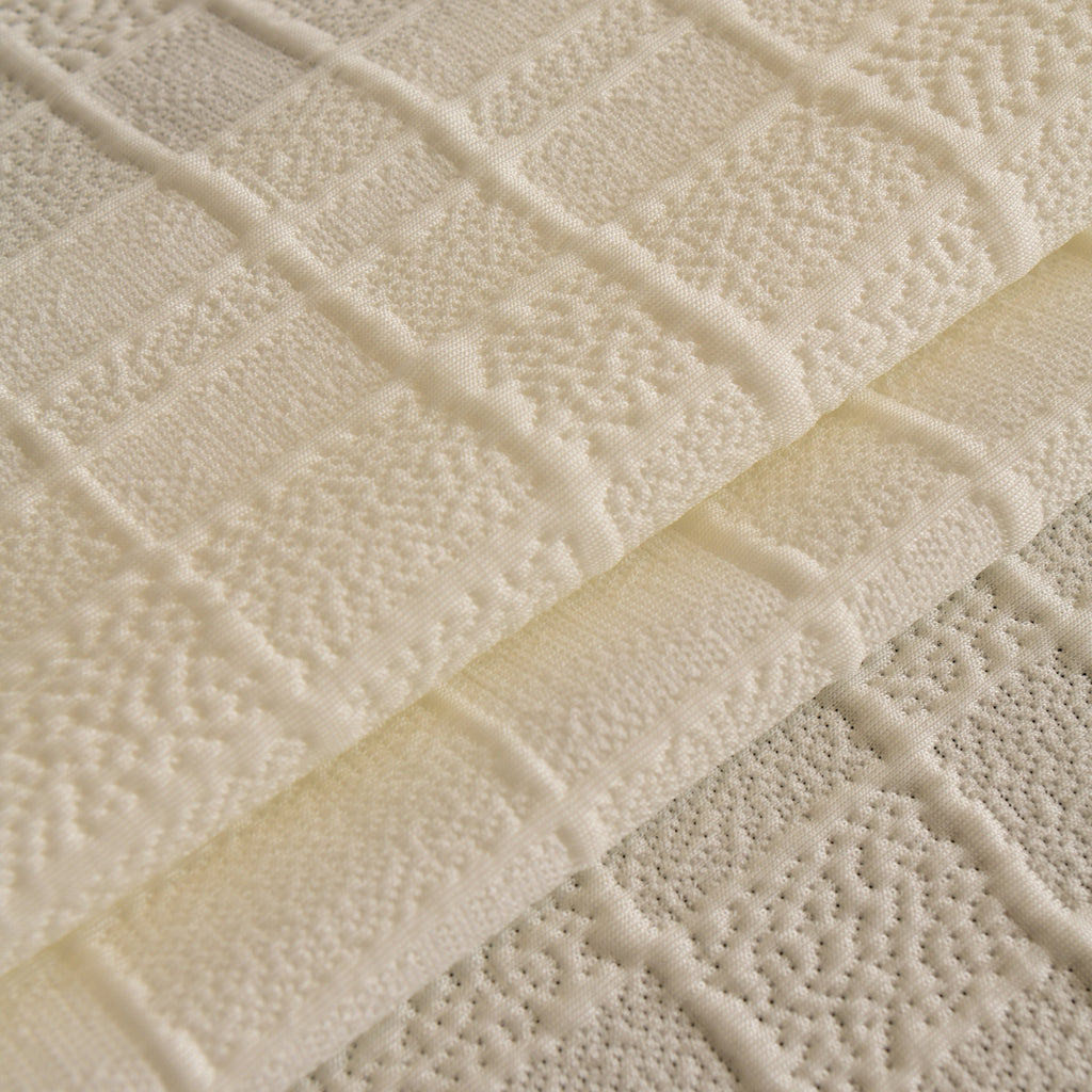 Sofa Cover Throw with Subtle Textured Stripes Lightweight Smooth Couch Slipcover