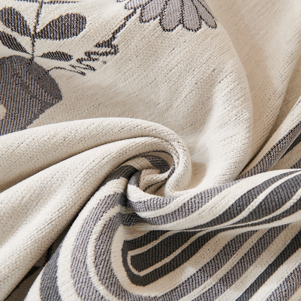 Decorative Throw Blankets for Couch Reversible Chenille Furniture Throw Covers for Sectional Sofa