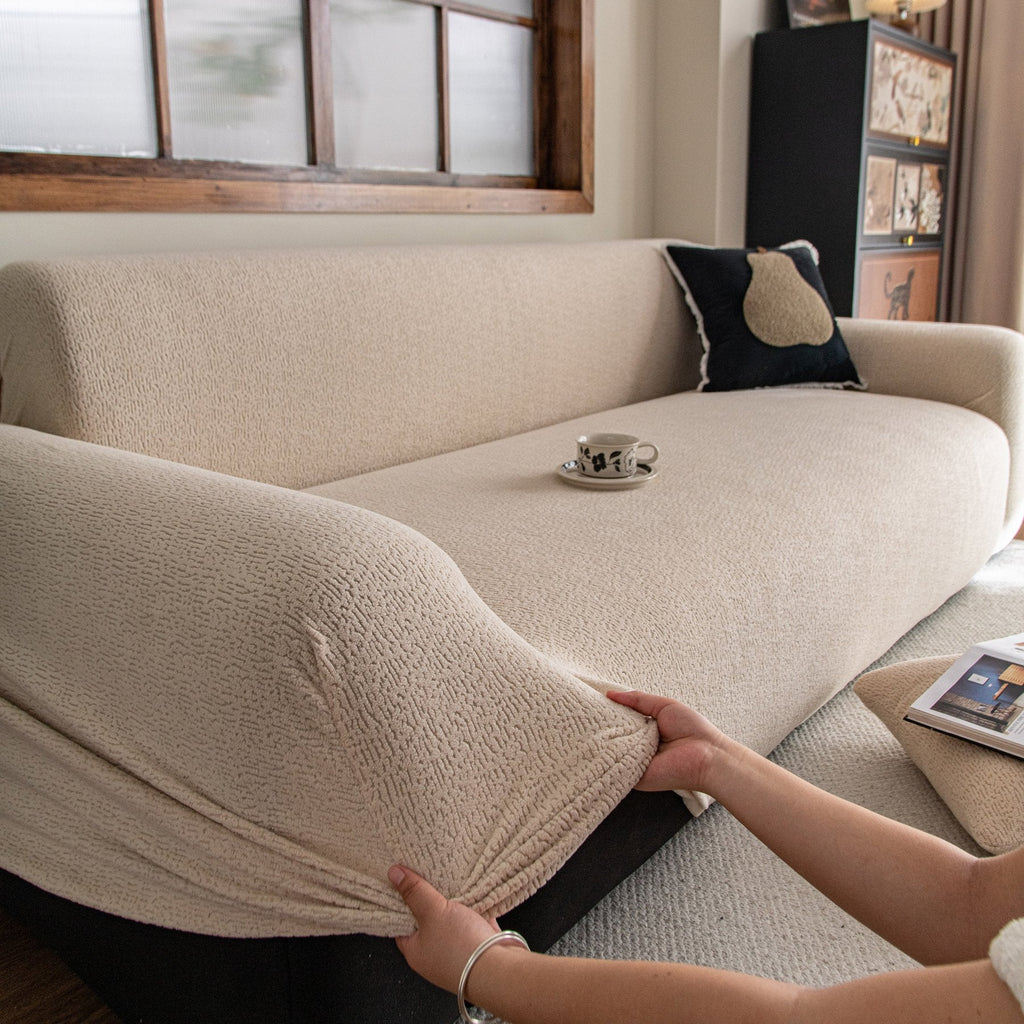 High Stretch Sofa Slipcover, Non Slip Couch Sofa Cover Washable Furniture Protector