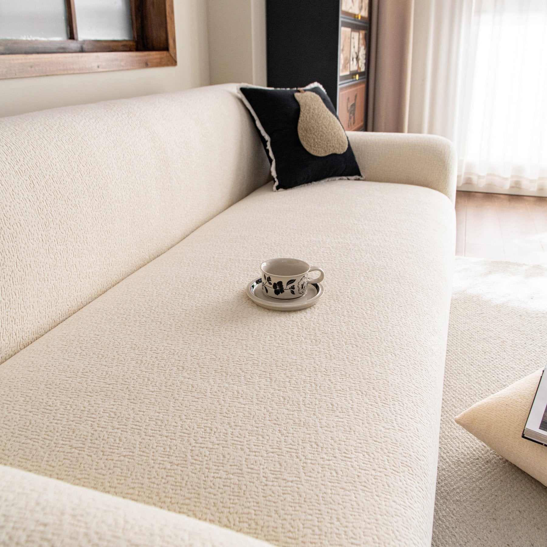 High Stretch Sofa Slipcover, Non Slip Couch Sofa Cover Washable Furniture Protector