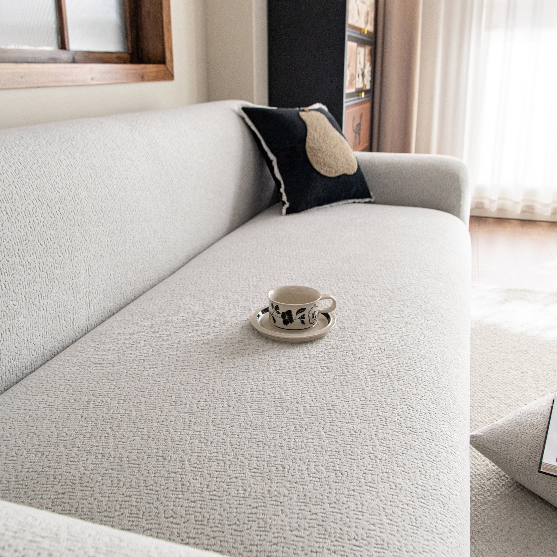 High Stretch Sofa Slipcover, Non Slip Couch Sofa Cover Washable Furniture Protector
