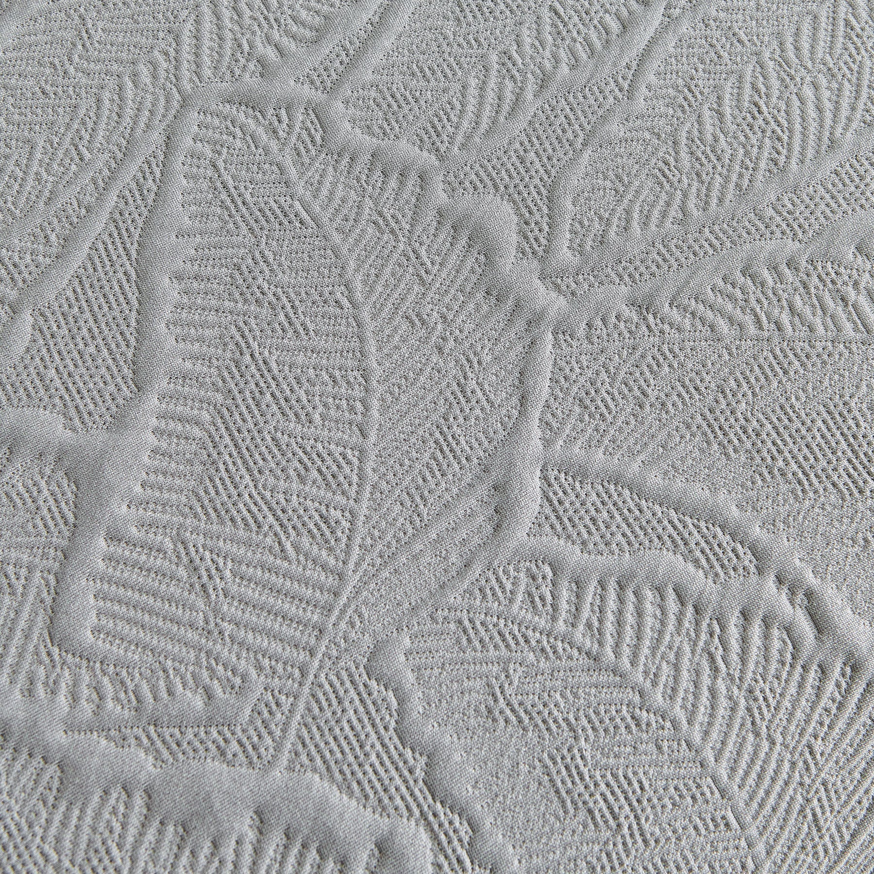 Embossed Leaf Pattern Sofa Cover Blanket for Couch, Soft Cooling Textured Couch Cover