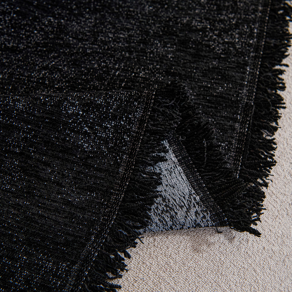 Cozy Textured Couch Protector with Fringe, Universal Soft Slipcover for Couch Sofa Bed