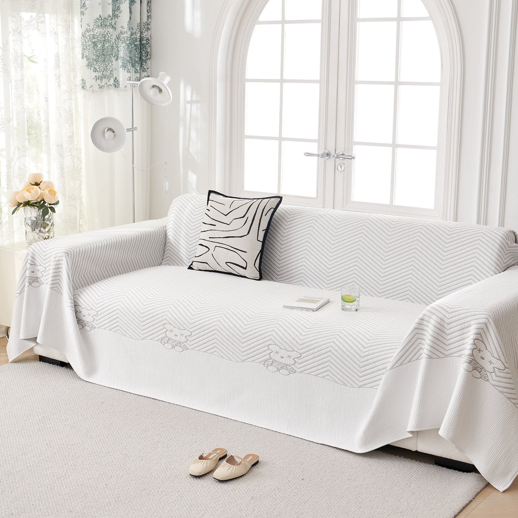 Cool Summer Blanket for Couches Soft Comfy Lightweight Cooling Sofa Blankets Cover