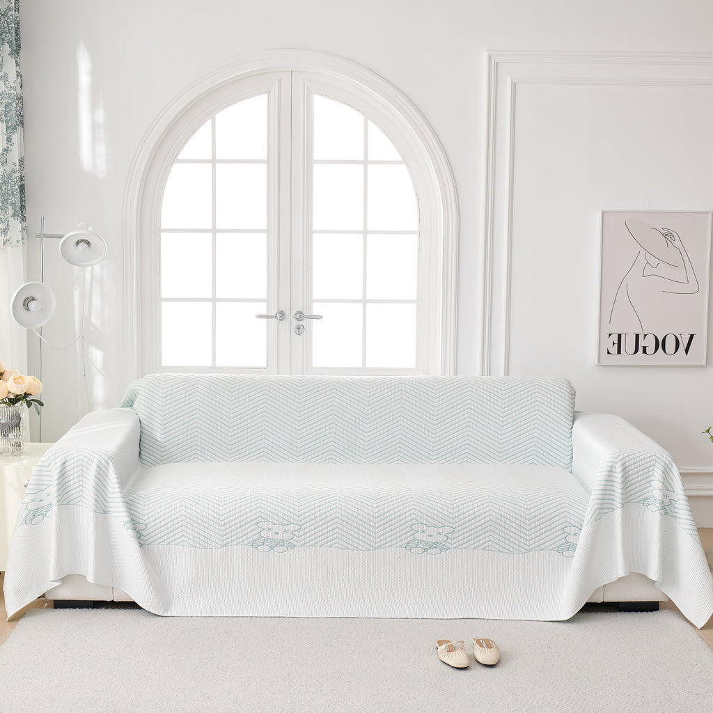 Cool Summer Blanket for Couches Soft Comfy Lightweight Cooling Sofa Blankets Cover