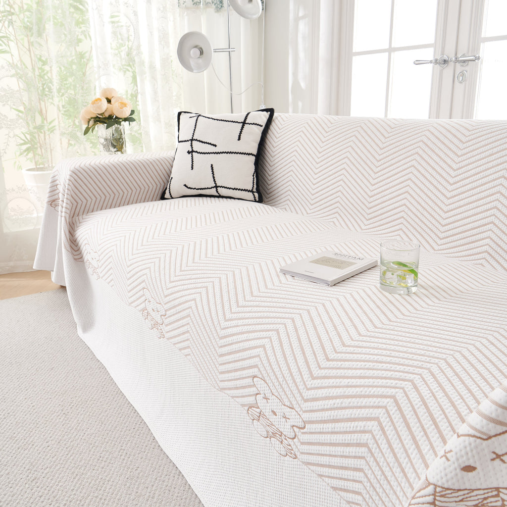 Cool Summer Blanket for Couches Soft Comfy Lightweight Cooling Sofa Blankets Cover