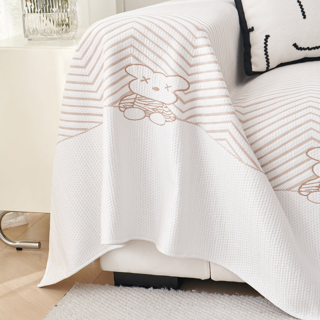 Cool Summer Blanket for Couches Soft Comfy Lightweight Cooling Sofa Blankets Cover