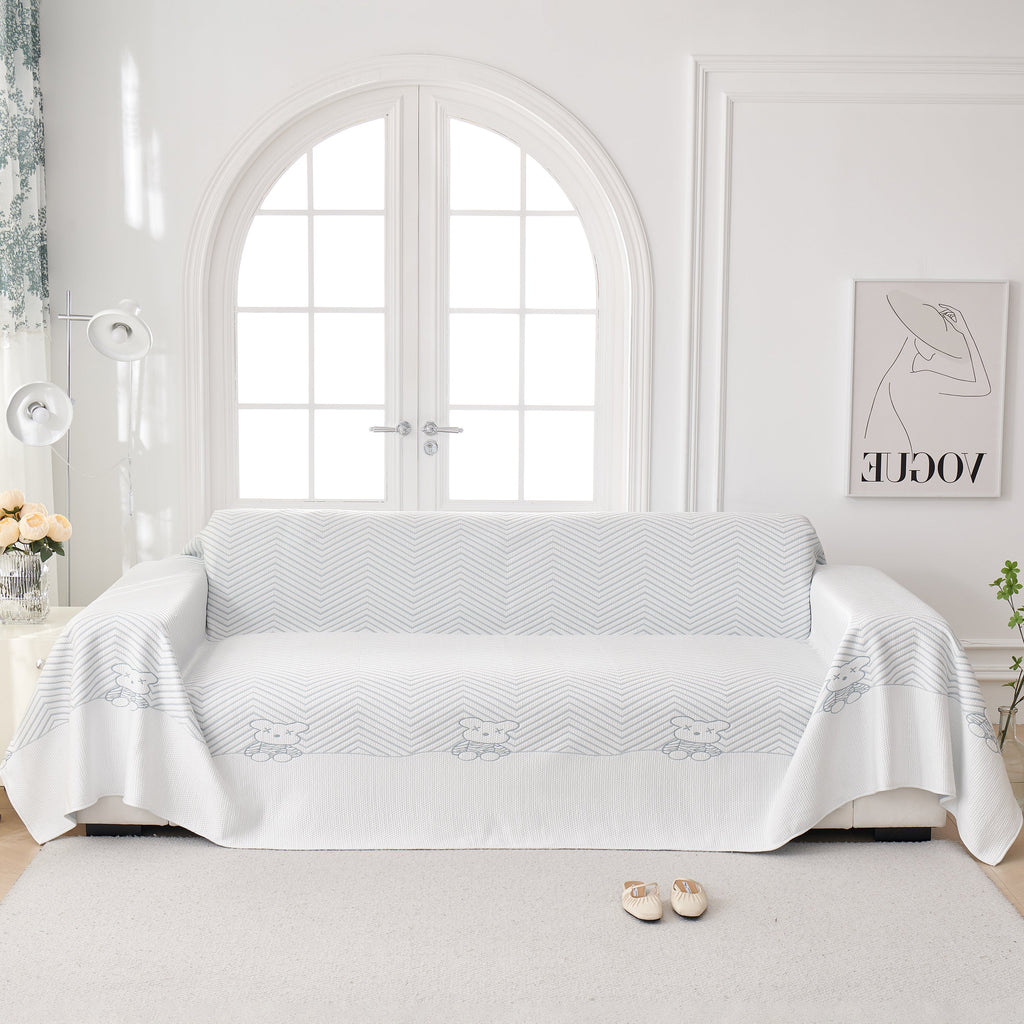 Cool Summer Blanket for Couches Soft Comfy Lightweight Cooling Sofa Blankets Cover
