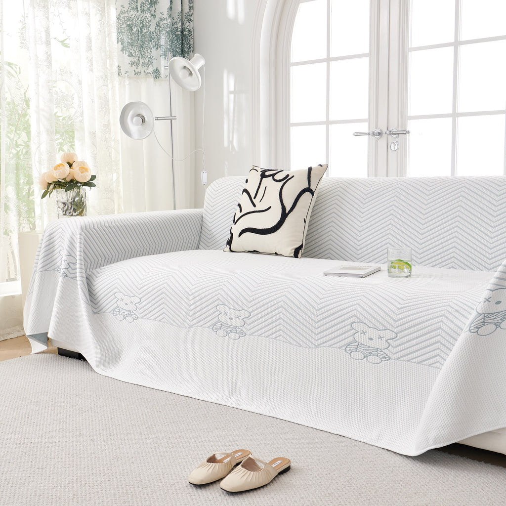 Cool Summer Blanket for Couches Soft Comfy Lightweight Cooling Sofa Blankets Cover