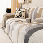 Colorful Chenille Sofa Throw Cover, Fashionable Soft Washable Couch Protector, Sectional Sofa Covers