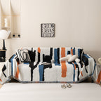 Colorful Chenille Sofa Throw Cover, Fashionable Soft Washable Couch Protector, Sectional Sofa Covers