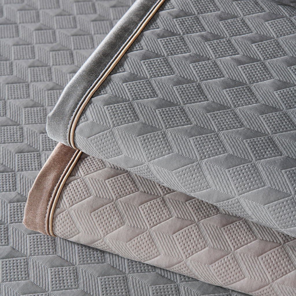 Geometric 3D Sofa Cover, Non-Slip Couch Protector for Seat, Backrest & Armrest
