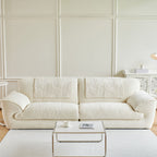 Luxury Plush Non-Slip Sofa Covers, Soft Fuzzy Embossed Sofa Topper & Seat Covers