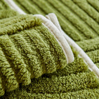 Luxury Plush Non-Slip Sofa Covers, Soft Fuzzy Embossed Sofa Topper & Seat Covers