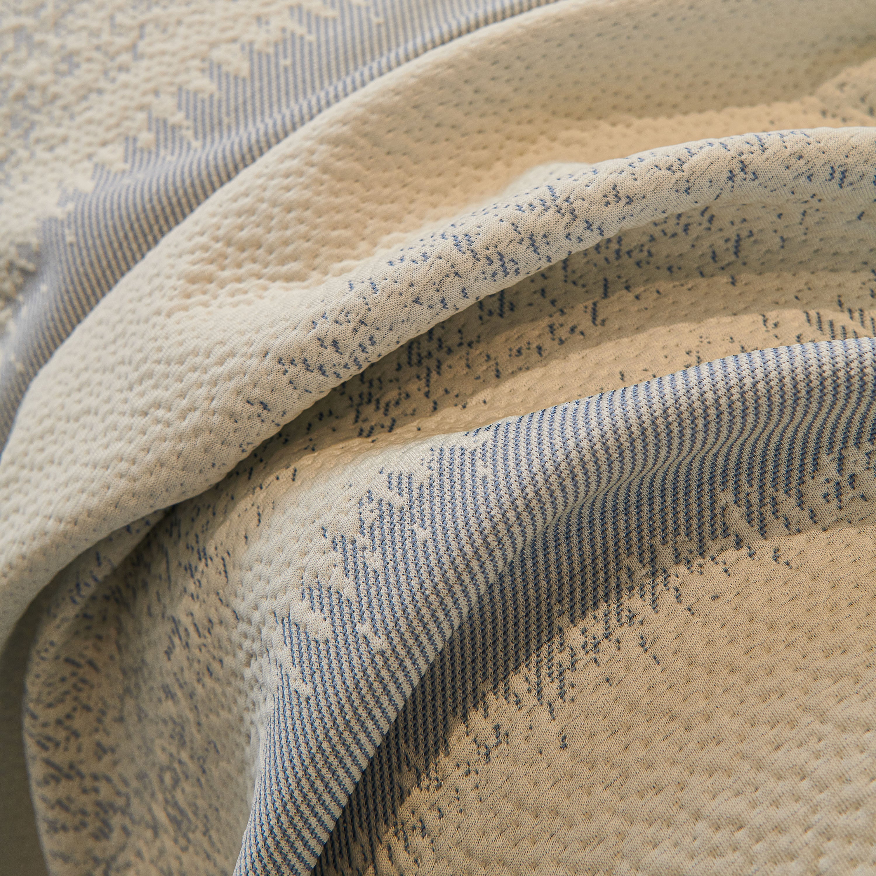 Modern Striped Sofa Throw Blanket, Lightweight Couch Cover for Summer Seating