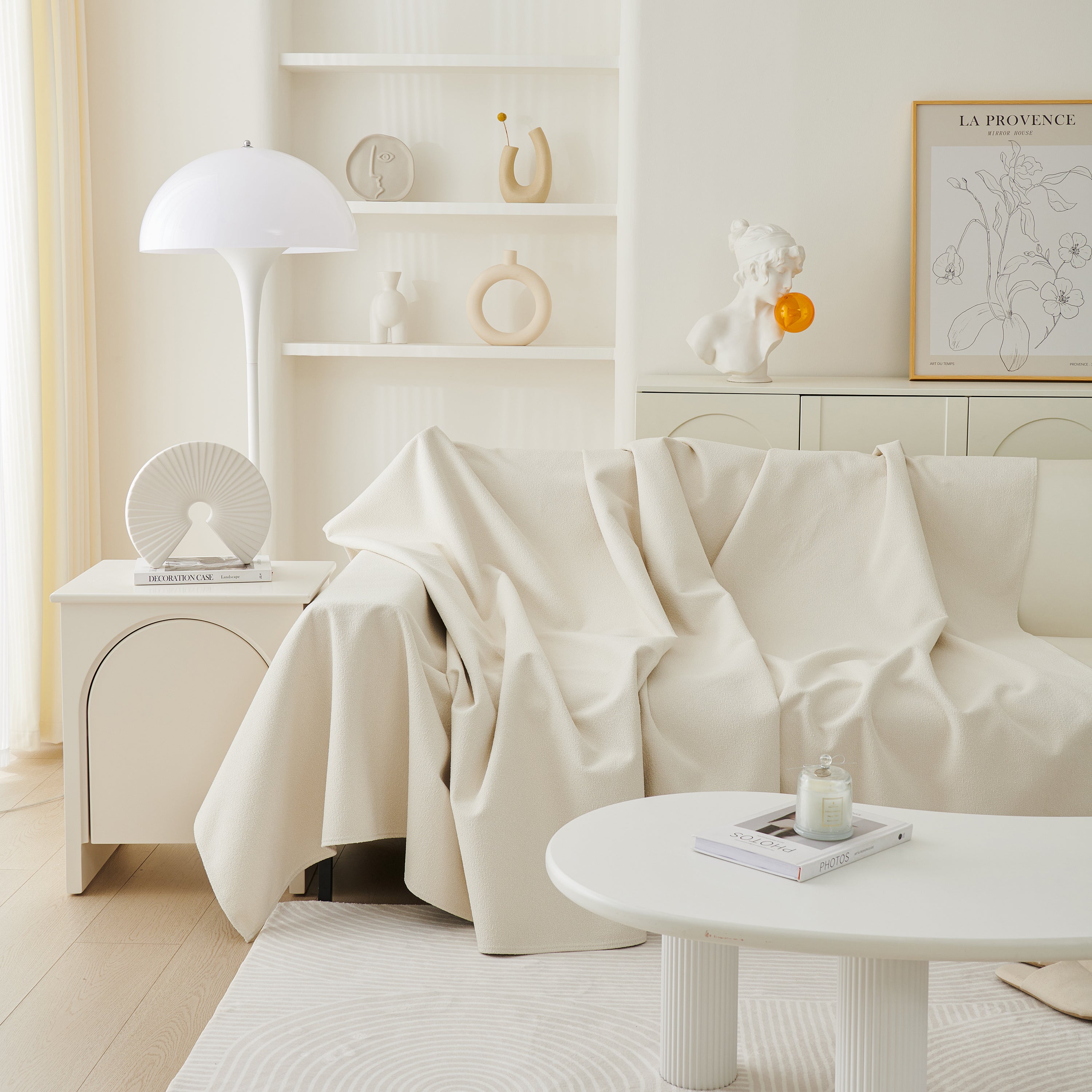 Extra Large Waterproof Non Slip Sofa Cover Blanket, Furniture Covers for Pets, Cozy Couch Protector