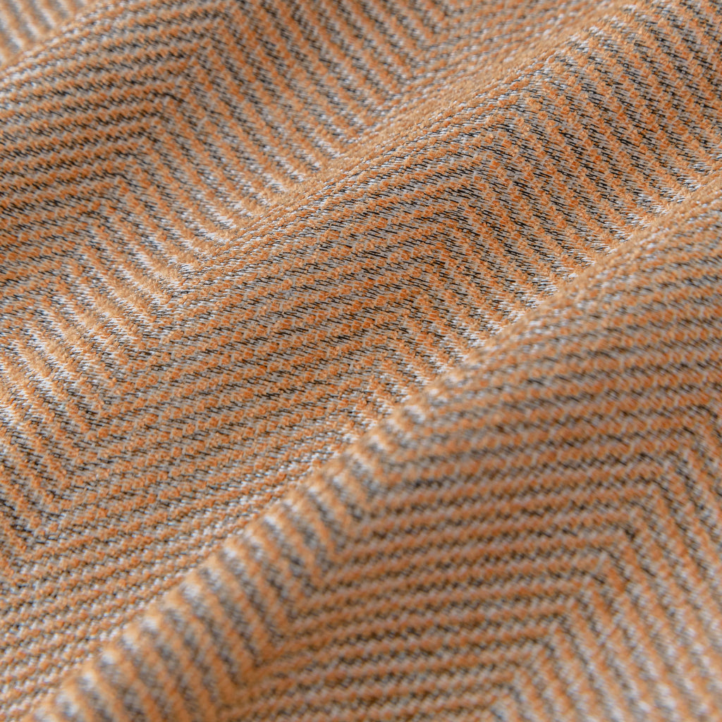 Couch Cover Sectional L Shape Chenille Herringbone Couch Throw Cover with Tassel Pom-Poms for Pets