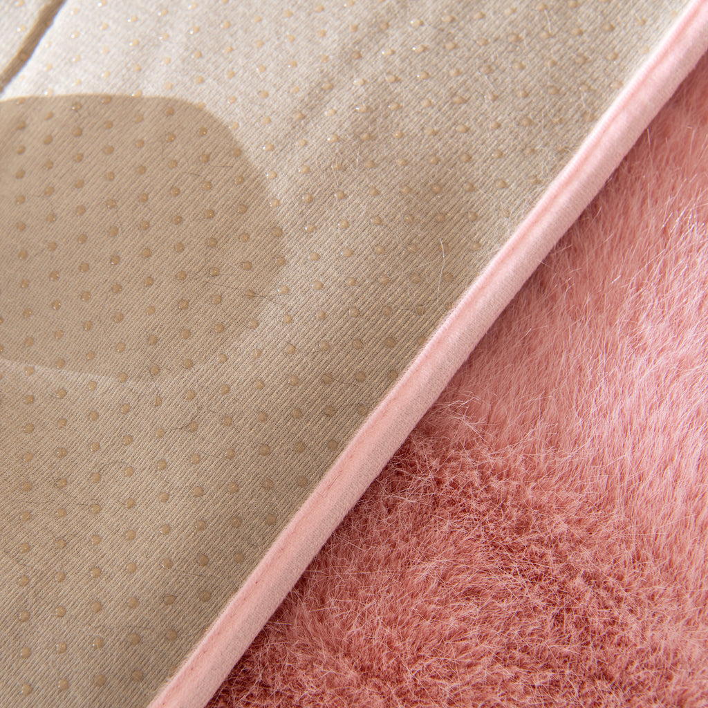 Faux Mink Velvet Luxury Fluffy Sofa Cushion, Winter Warm Thick Plush Non-slip Sofa Covers