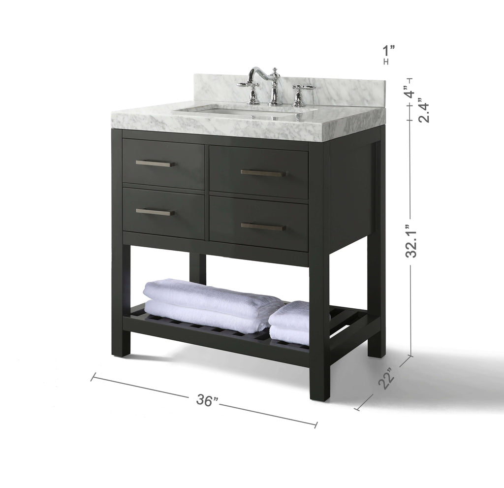 Elizabeth 36" Bath Vanity Set