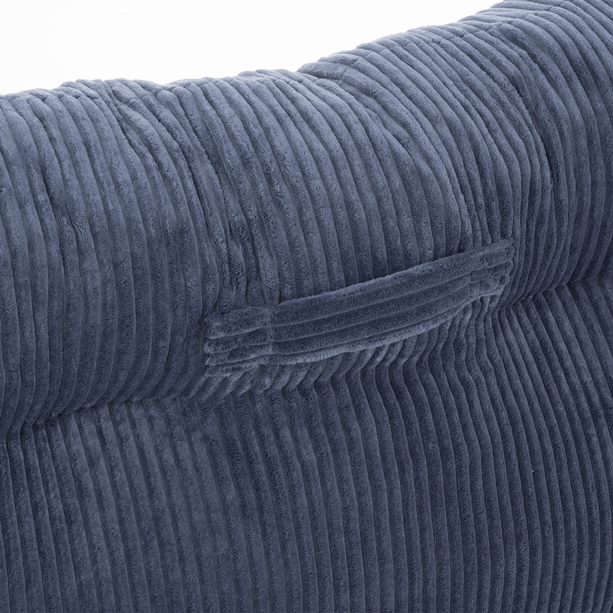 Pamapic 2-Seat Structured Big Bean Bag Chairs for Adult