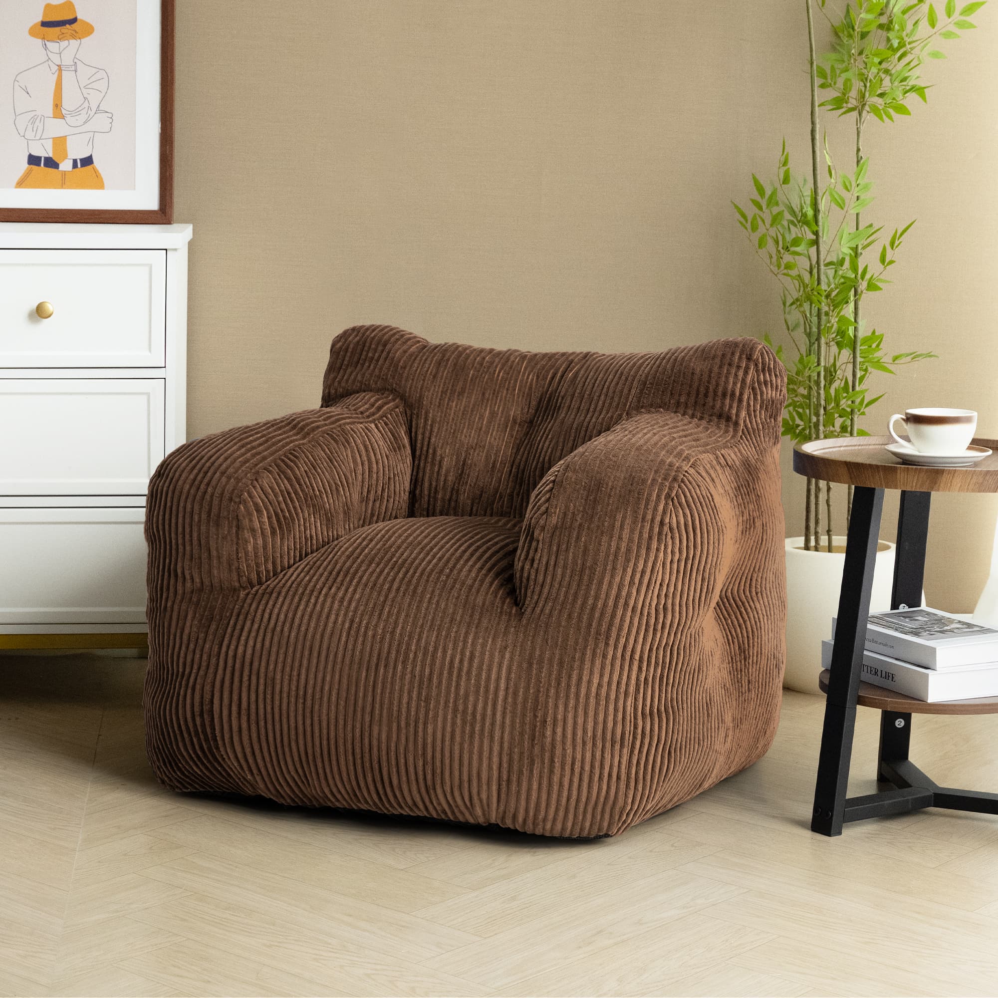 Pamapic Teens Bean Bag Chairs for Kids Gaming Playroom, Dorm & Reading Room