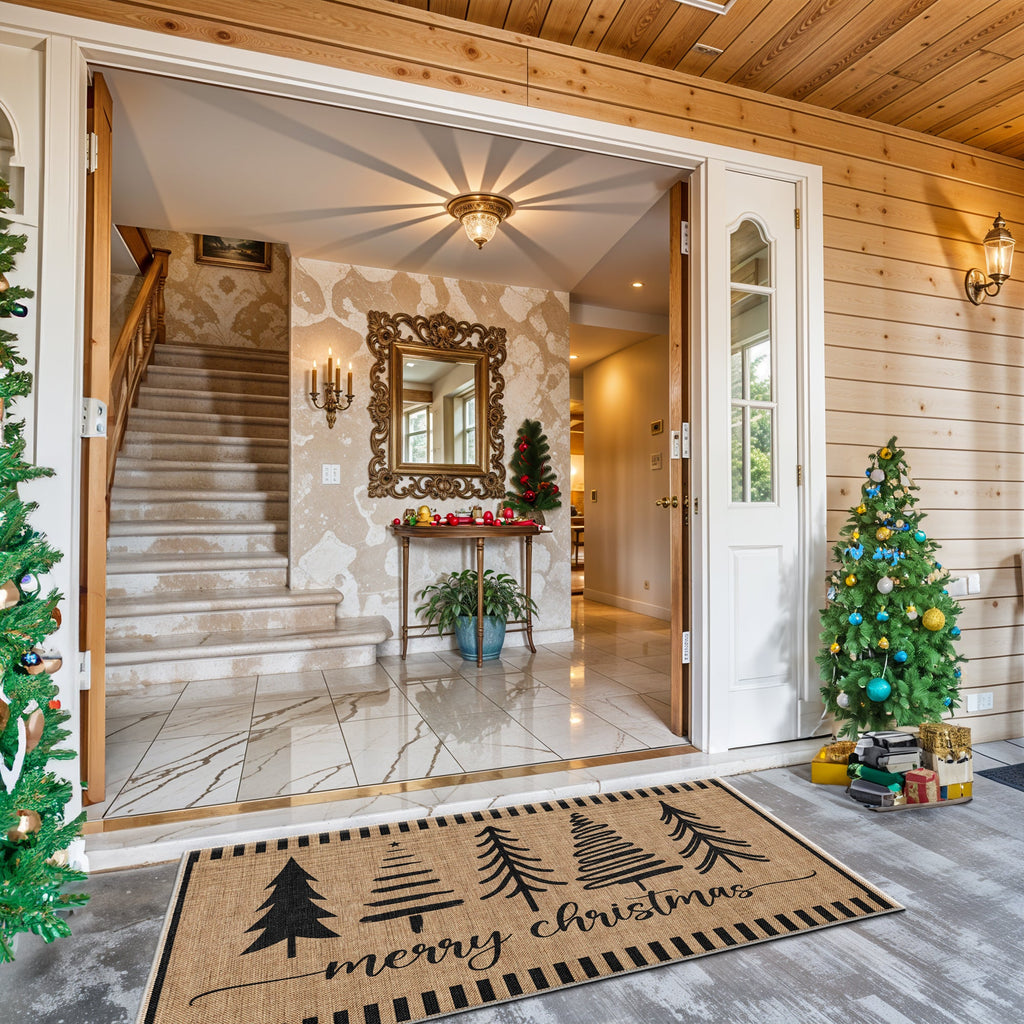 Vermont Christmas Doormat