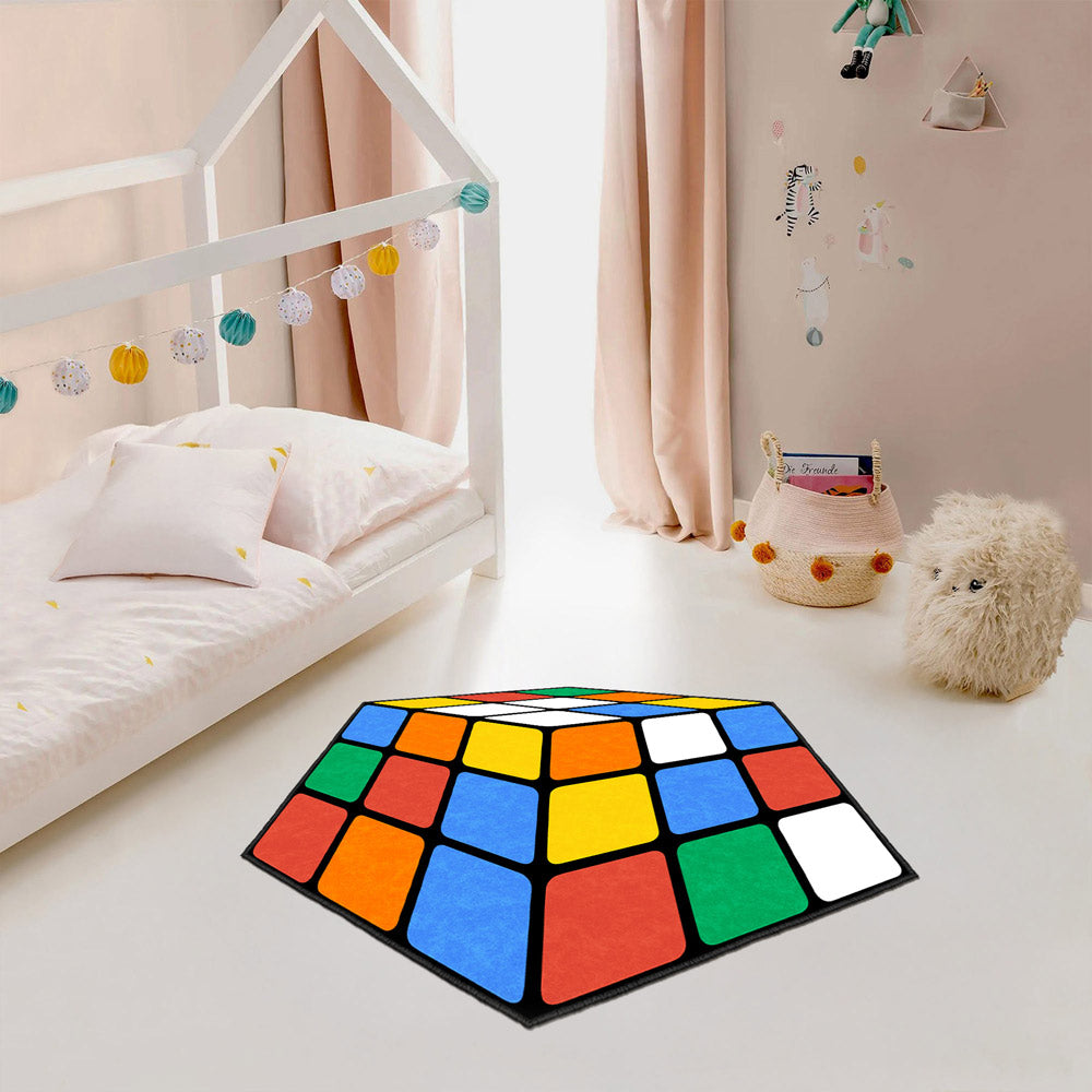 Rubik’s Cube Rug