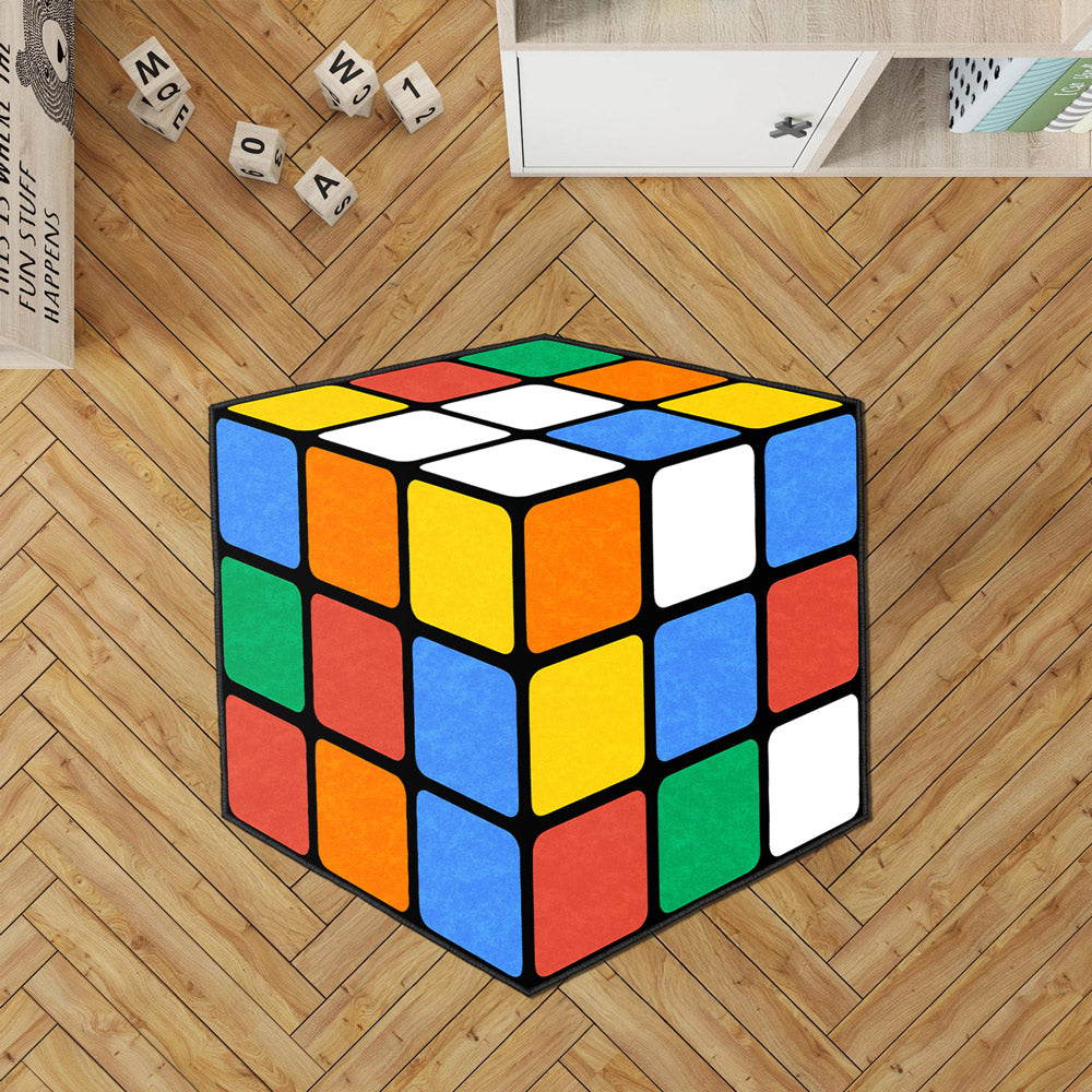 Rubik’s Cube Rug