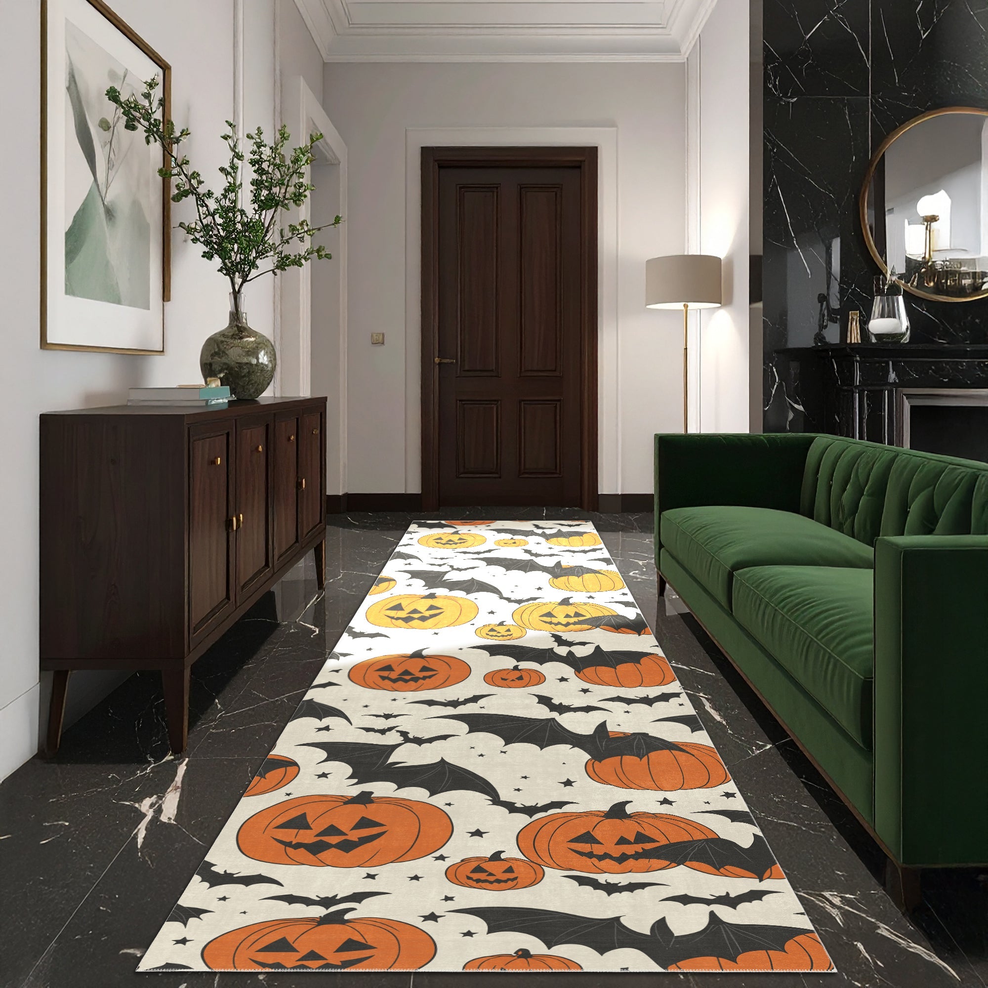 Lichen Halloween Rug