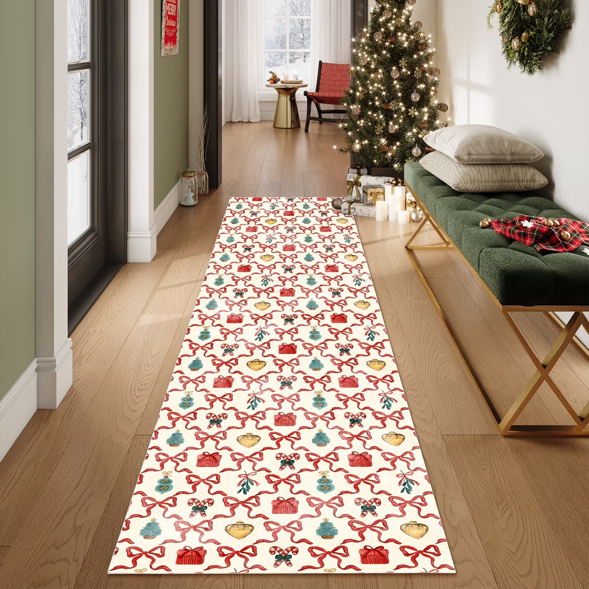 Velora Christmas Area Rug