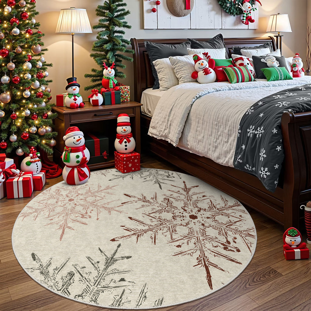Elvian Christmas Area Rug